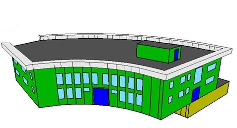 شبیه سازی ساختمان با نرم افزار دیزاین بیلدر توسط شرکت آراد بهینه انرژی